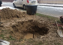 Havárie vodovodního řadu na ulici Jilemnického